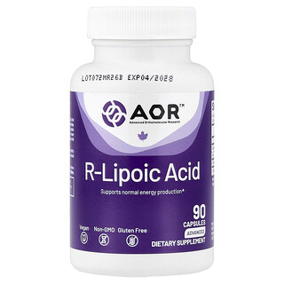 Advanced Orthomolecular Research AOR, R-Liponsäure, 150 mg, 90 Kapseln