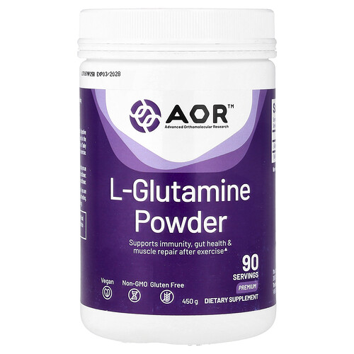 Advanced Orthomolecular Research Aor L-Glutamine Powder, 450 g
