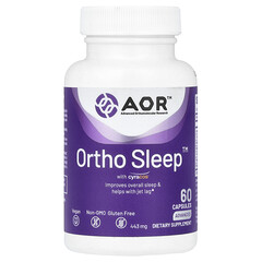 Ortho Sleep з екстрактом Cyracos, покращення сну, 443 мг, 60 капсул (221 мг у капсулі)