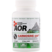 Carnosine-500, 60 Vegan Capsules - изображение