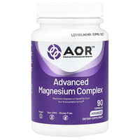 Advanced Orthomolecular Research AOR, 改进镁复合剂，90 粒素食胶囊