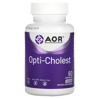 Advanced Orthomolecular Research AOR, Opti-Cholest, 60 capsules (500 mg par capsule)
