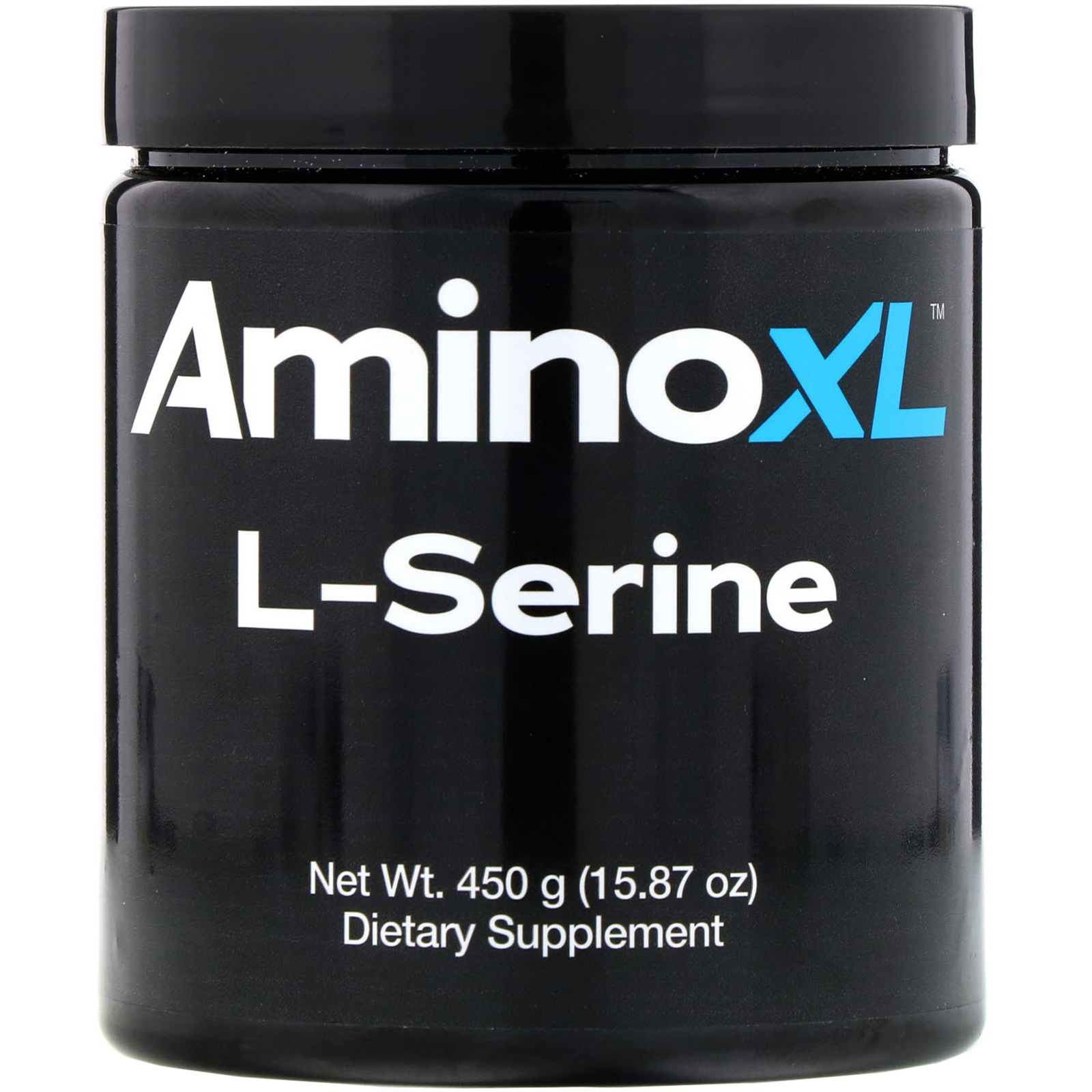 AminoXL, L-Serine, Unflavored Powder, 15.87 oz (450 g) - iHerb