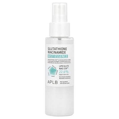 Product Image for APLB, Glutathione Niacinamide, Mist Essence, 3.55 fl oz (105 ml)