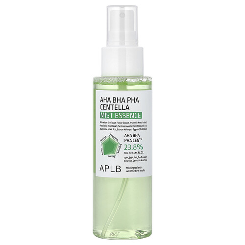 APLB, AHA BHA PHA Centella rūko esencija, 3,55 fl uncijos (105 ml)