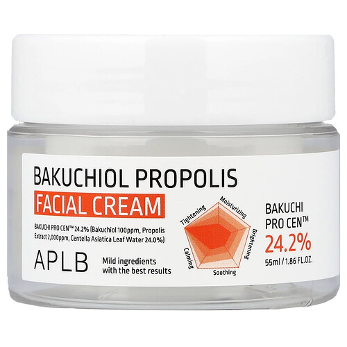 Photos - Cream / Lotion APLB APLB, Bakuchiol Propolis Facial Cream , 1.86 fl oz  APB-68389(55 ml)