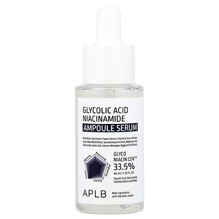 APLB, Sérum em Ampola de Nicotinamida de Ácido Glicólico, 40 ml (1,35 fl oz)