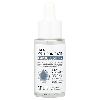 APLB, Sérum en ampollas con urea y ácido hialurónico, 40 ml (1,35 oz. líq.)
