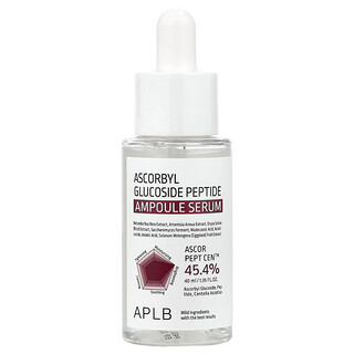 APLB, Ascorbyl Glucoside Peptide Ampoule Serum, Ascorbyl-Glucosid-Peptid-Ampullen-Serum, 40 ml (1,35 fl. oz.)