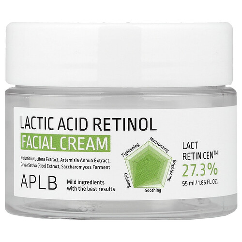 Aplb Lactic Acid Retinol Facial Cream , 1.86 fl oz (55 ml)
