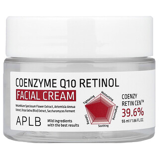 APLB, Crème pour le visage au rétinol, Coenzyme Q10, 55 ml