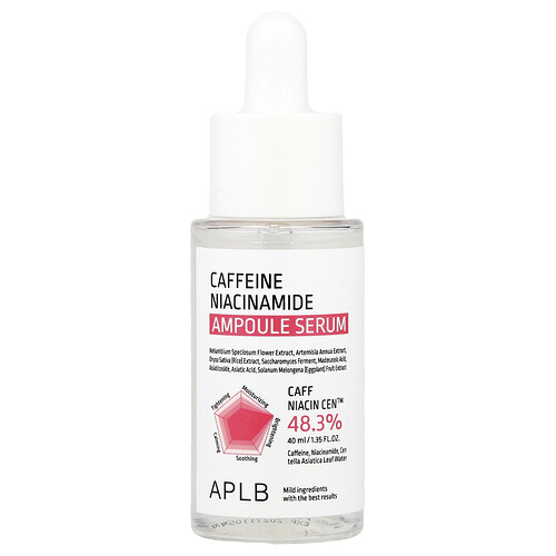 Aplb Caffeine Niacinamide Ampoule Serum , 1.35 fl oz (40 ml)