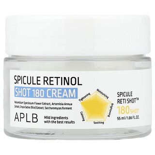 APLB, Spikule Retinol Shot 180 Cream, spiculäre Retinol-Shot-180-Creme, 55 ml (1,86 fl. oz.)