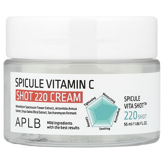 APLB, Spikule Vitamin C Shot 220 Cream, Vitamin-C-Shot 220 Cream, 55 ml (1,86 fl. oz.)
