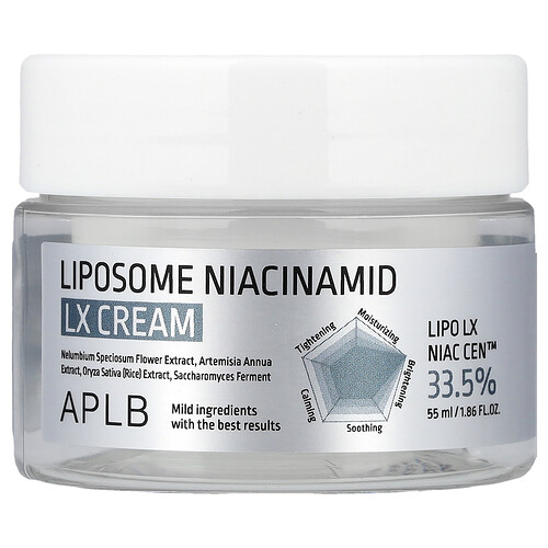 APLB, Liposomal Niacinamide LX Cream, liposomale Niacinamid-LX-Creme, 55 ml (1,86 fl. oz.)