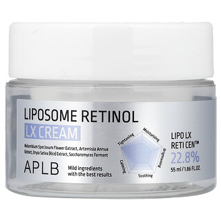 APLB, 脂質體視黃醇 LX 霜，1.86 液量盎司（55 毫升）