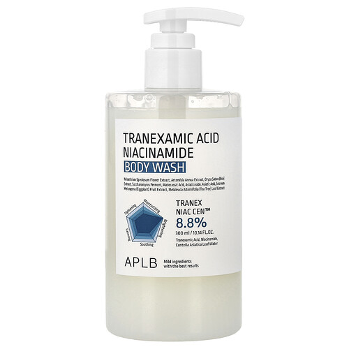 Aplb Tranexamic Acid Niacinamide Body Wash, 10.14 fl oz (300 ml)