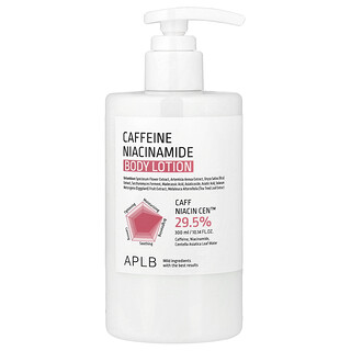APLB, Lotion pour le corps à la caféine et au nicotinamide, 300 ml