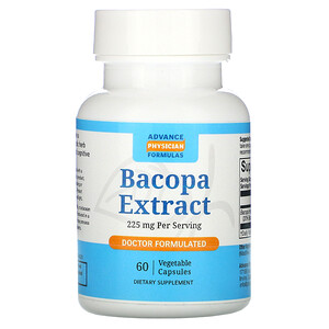 Отзывы о Эдвэнс Физишн Формула, Bacopa Extract, 225 mg, 60 Vegetable Capsules