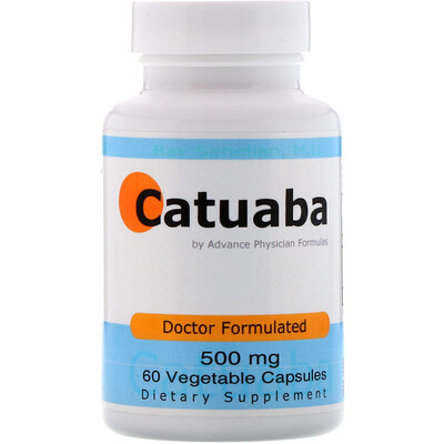 Advance Physician Formulas Catuaba, 500 mg, 60 Vegetable Capsules