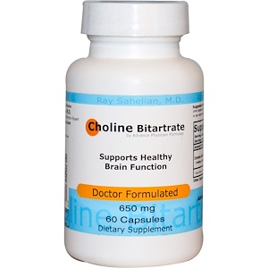 Купить Advance Physician Formulas, Inc., Битартрат холина, 650 мг, 60 капсул  на IHerb
