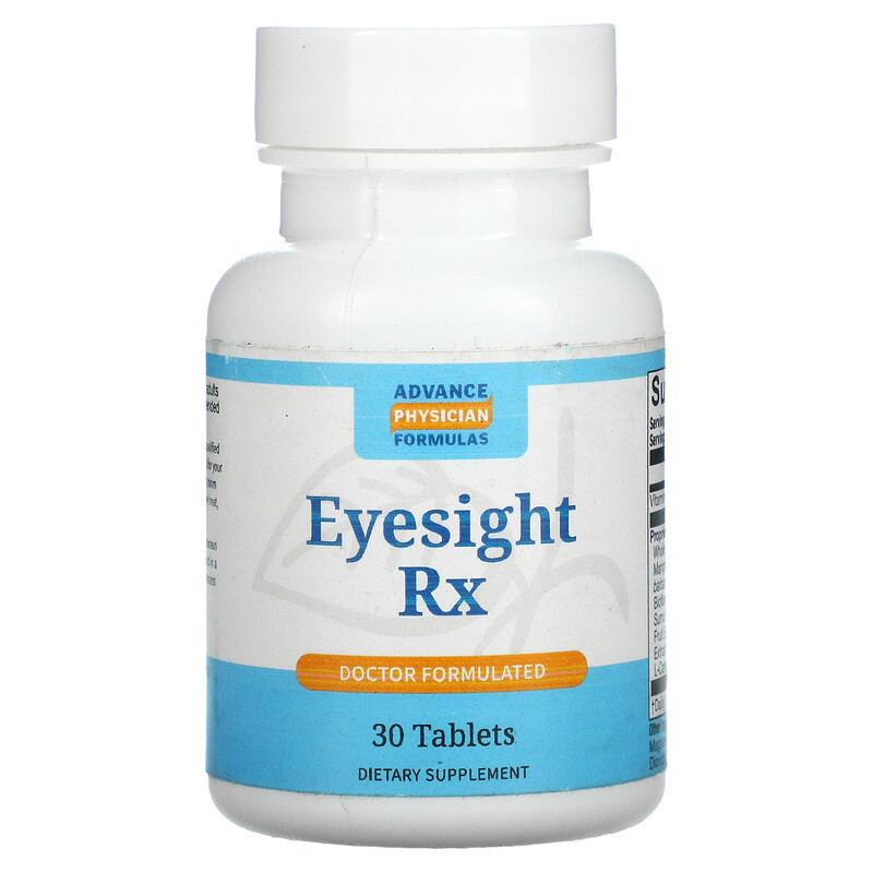 Best Tablet For Poor Eyesight Advance Physician Formulas, Eyesight RX, 30 Tablets - iHerb