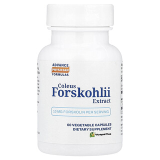 Advance Physician Formulas, Coleus Forskohlii Extract, 60 Vegetable Capsules (100 mg per Capsule)