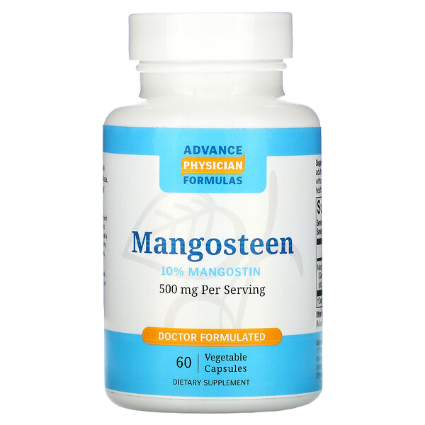 Advance Physician Formulas, Mangosteen, 500 mg, 60 Vegetable Capsules