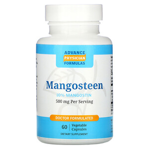 Отзывы о Эдвэнс Физишн Формула, Mangosteen, 500 mg, 60 Vegetable Capsules