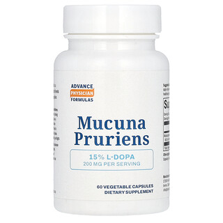 Advance Physician Formulas, Mucuna Pruriens, 200 mg, 60 vegetabilske kapsler