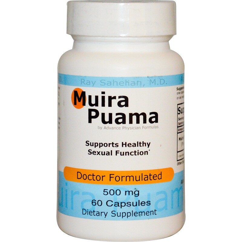 Advance Physician Formulas, Muira Puama, 500 mg, 60 Capsules iHerb