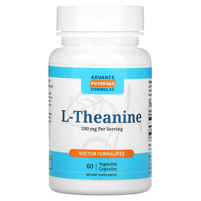 

Advance Physician Formulas L-Theanine 200 mg 60 Vegetable Capsules