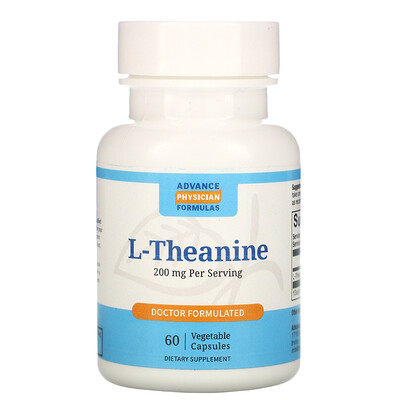 Advance Physician Formulas L-теанин, 200 мг, 60 капсул