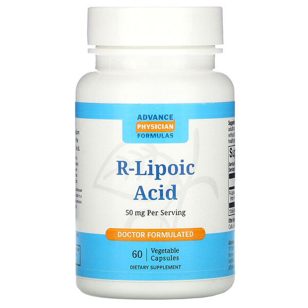 Advance Physician Formulas, R-Lipoinsäure, 50 mg, 60 Kapseln