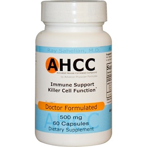 Отзывы о Эдвэнс Физишн Формула, AHCC (Activated Hexose Correlated Compound), 500 mg, 60 Capsules
