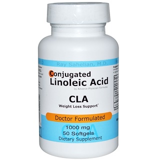 Advance Physician Formulas, Inc., CLA, конъюгированная линолевая кислота, 1000 мг, 50 капсул