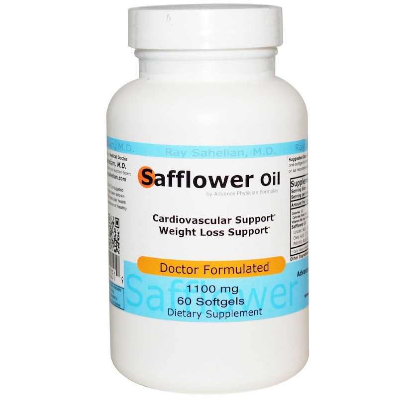 Advance Physician Formulas, Safflower Oil, 1100 mg, 60 Softgels iHerb