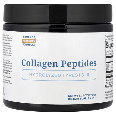 Product Image for Advance Physician Formulas, Collagen Peptides, 6.17 oz (175 g)