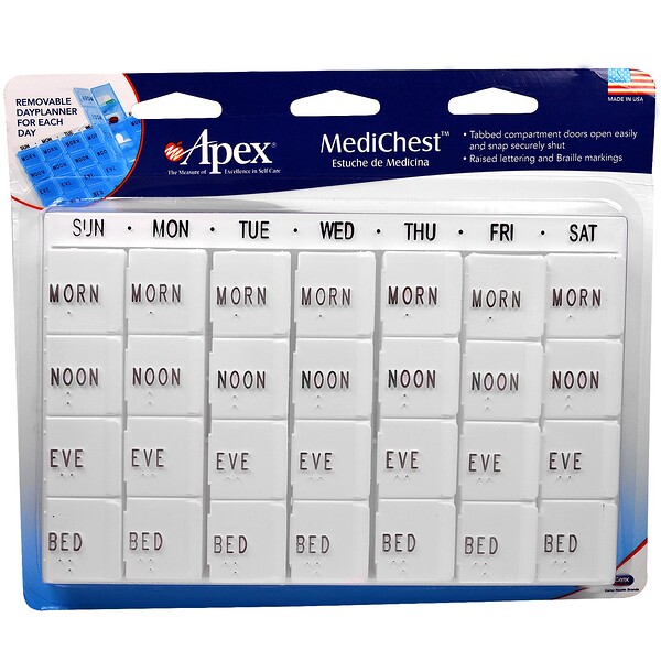 Apex‏, MediChest, Vitamin and Medication Organizer