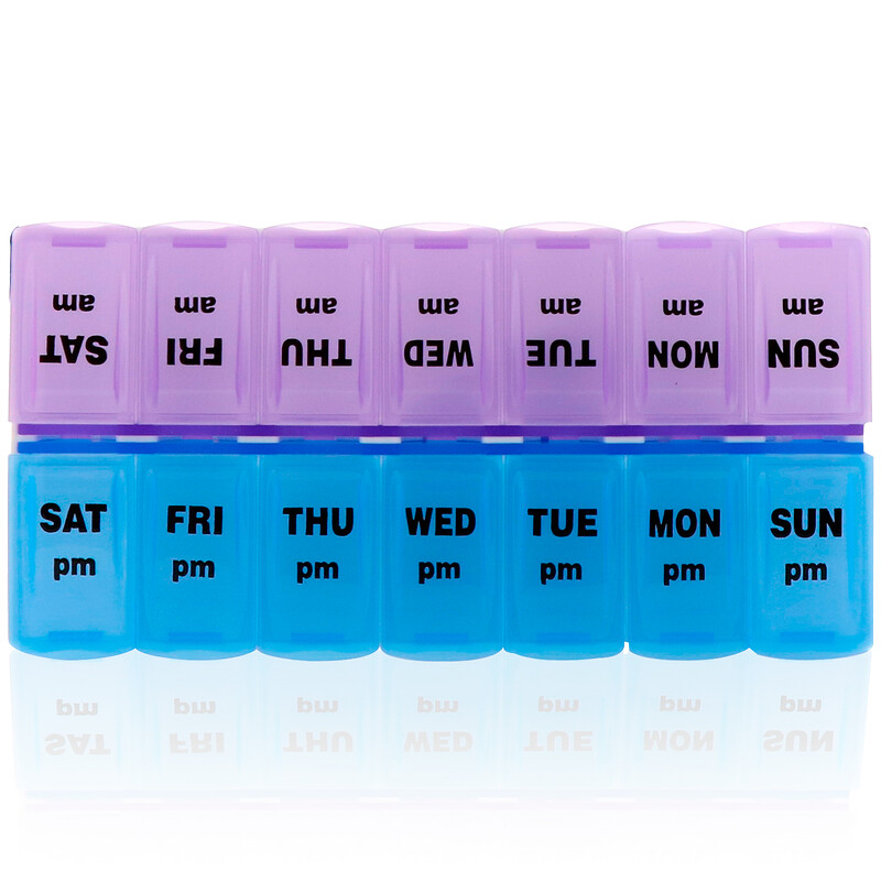 Apex, Weekly TwiceADay Pill Organizer, 1 Pill Organizer iHerb