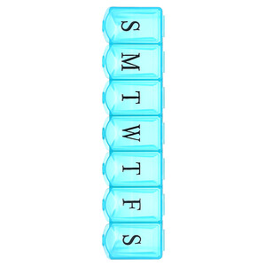 Отзывы о Апекс, 7-Day Ultra Bubble-Lok Pill Organizer, 1 Pill Case