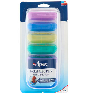 Отзывы о Апекс, Pocket Med Pack with 7-Day Tray