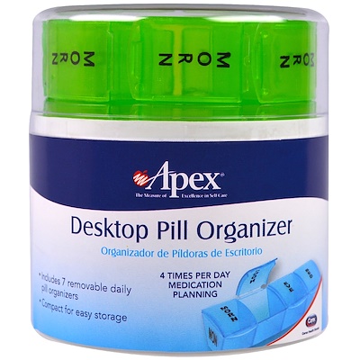 Apex Настольный органайзер для таблеток, 1 органайзер