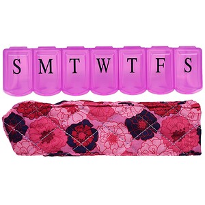 Отзывы о Апекс, Pill Organizer with Decorative Sleeve, Large, 1 Pill Organizer