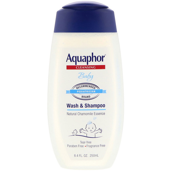Aquaphor, Baby, Wash and Shampoo, Fragrance Free, 8.4 fl ...