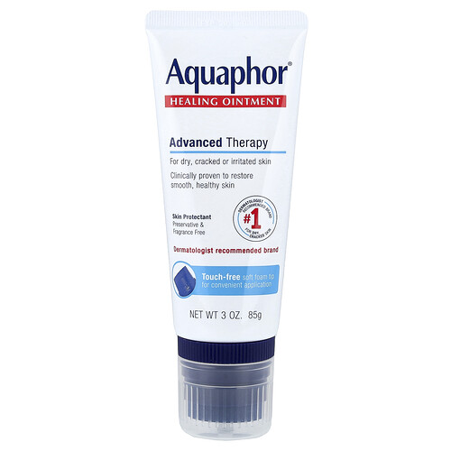 Aquaphor, Advanced Therapy, Healing Ointment, For Dry, Cracked or Irritated Skin, 3 oz (85 g)