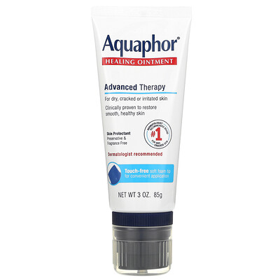 Aquaphor Healing Ointment, Advanced Therapy, 3 oz (85 g)