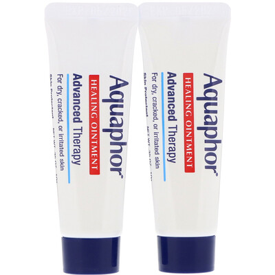 Aquaphor Healing Ointment, Skin Protectant, Dual Pack, .35 oz ea