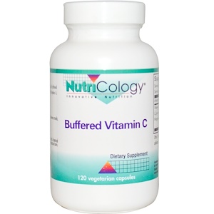 Nutricology, 'Буферизованный витамин C, 120 капсул на растительной основе