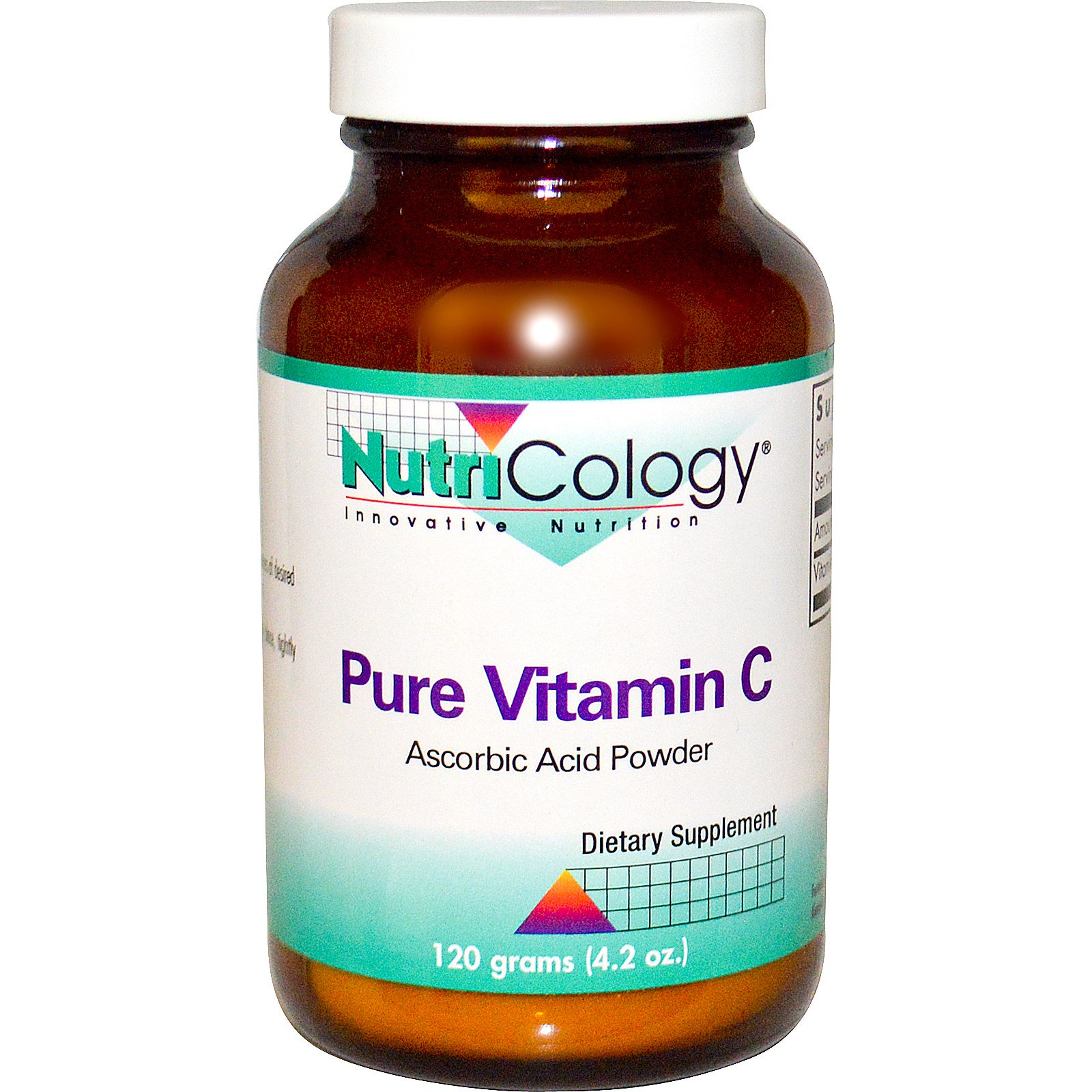 Nutricology, Pure Vitamin C, Powder, 4.2 oz (120 g)